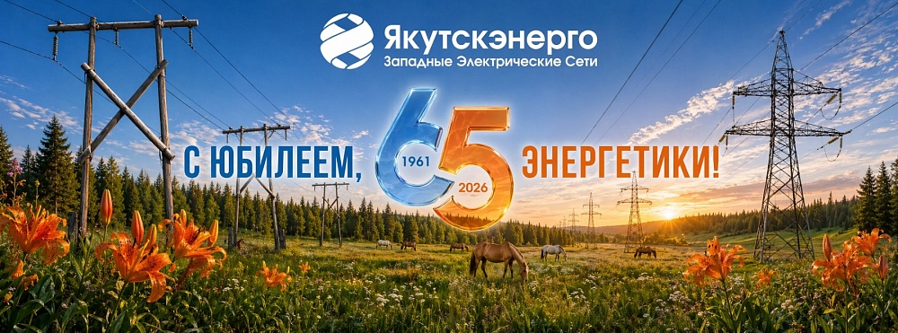 Западным электрическим сетям Якутскэнерго — 65 лет